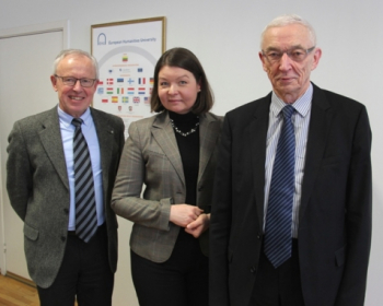Ambassador of Estonia meets EHU leadership