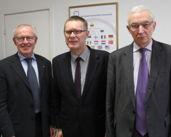 EHU academic development discussed with Latvia’s Ambassador