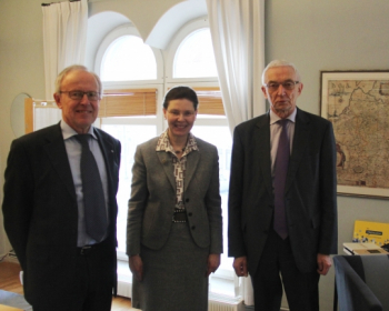 EHU progress presented to the Swedish Ambassador