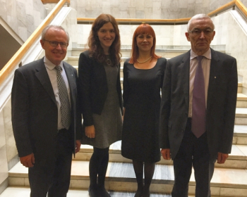 EHU leadership meets Lithuania’s Minister of Education and Science Jurgita Petrauskienė