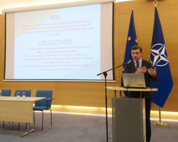Private: Lithuanian counterparts learn EHU experience of implementing development cooperation projects in Belarus