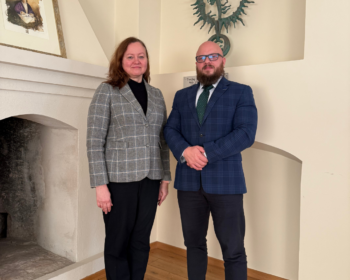EHU Rector Meets with Senior Counsellor of the Estonian Embassy in Vilnius