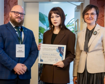 Renatas Juška Nominal Scholarship Awarded to EHU Master’s Student