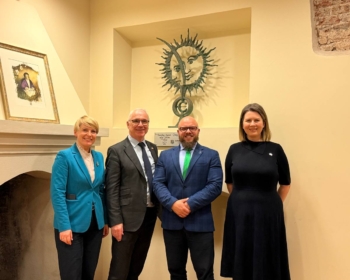 EHU Strengthens International Ties: Delegations from Lithuania and Ireland Visited the University