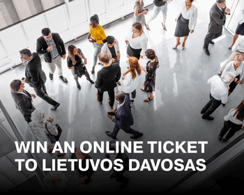 Win a free online ticket to Lietuvos Davos 2026