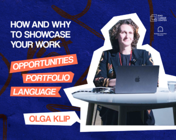 How and why to talk about your practice: portfolio, opportunities, and language