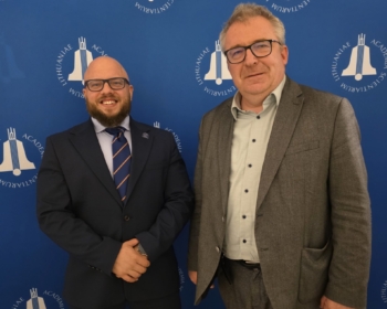 Lithuanian Academy of Sciences and European Humanities University Discuss Future  Cooperation
