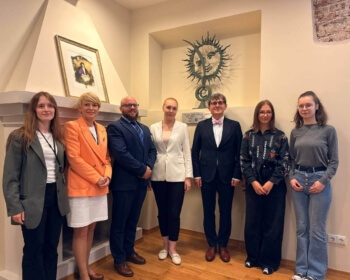 Rector of European Humanities University Meets Ukrainian Delegation in Vilnius
