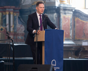 Lithuanian Vice-Minister of Foreign Affairs Reaffirms Support for EHU at Opening of 2026–2027 Academic Year